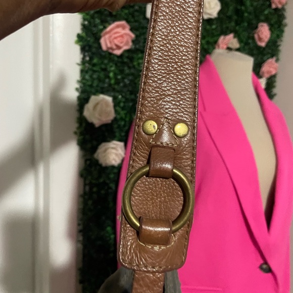 Vintage lucky brand suede leather hobo bag - Picture 9 of 9